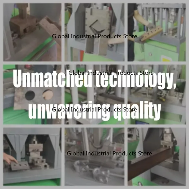 Heavy-Duty Hydraulic Angle Steel Puncher Industrial Ironworker Tool for Metalworking And Fabrication