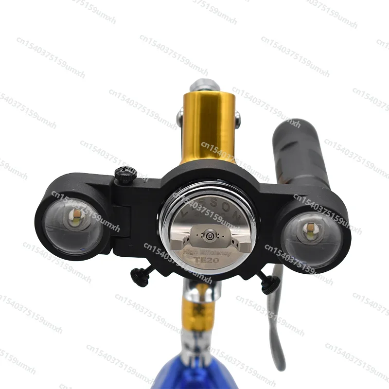 New Paint Spray Gun Lighting Lamp, Paint Spray Gun Special Fill Light, Car Sheet Metal Spraying Air Spray Tool