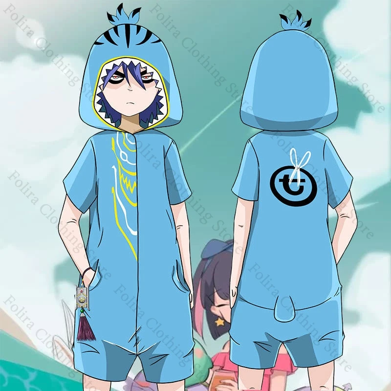 

Детские пижамы с рисунком «Семь ножниц», одежда для сна, детские пижамы, комбинезон, домашняя одежда, детский комбинезон, пижамы