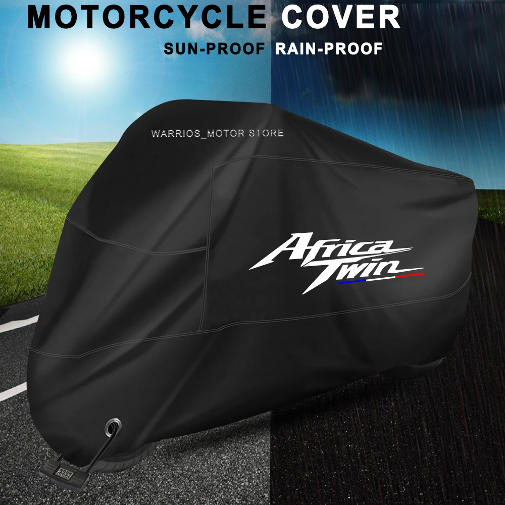 For HONDA Africa Twin crf1100L Motorcycle Cover UV Protective Dustproof Snowproof Outdoors Motorcycle Waterproof Cover