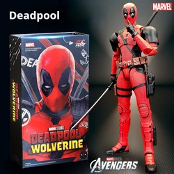 ZD Original Marvel X-Men Deadpool & Wolverine Movable Articulated Pvc Figure Collectible Model Doll Toy Gifts For Kids In Stock