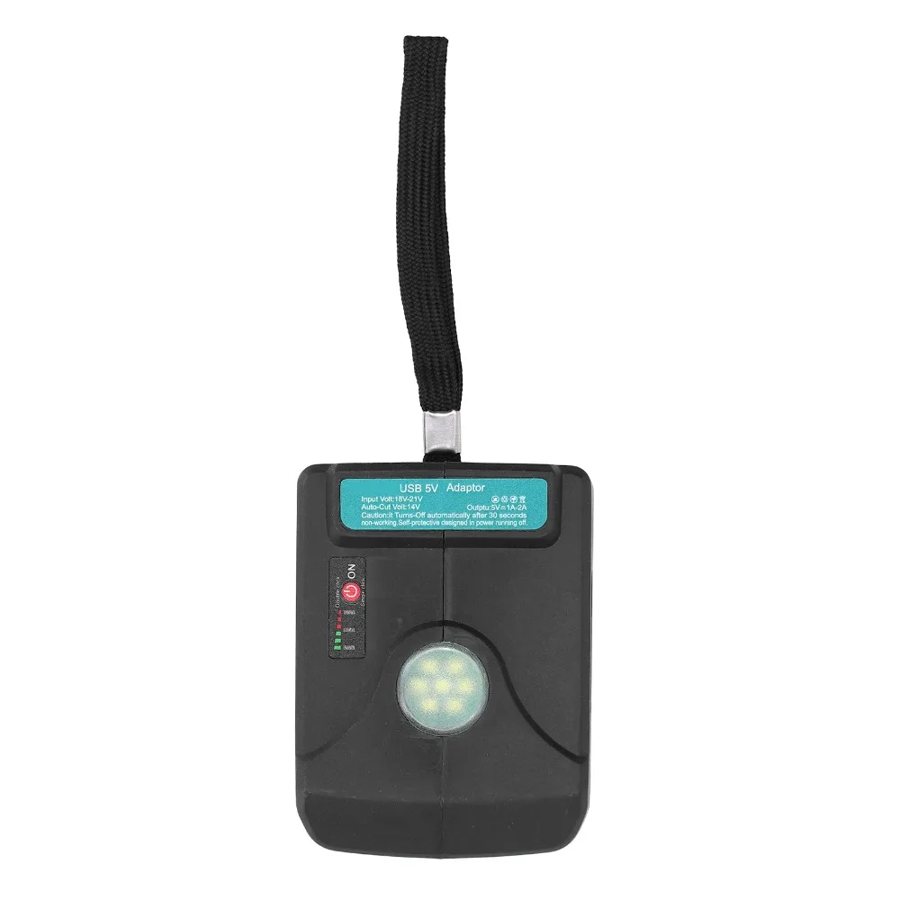 Portable Stable Battery Adapter Black 18V-21V Battery Converter Battery Adapter Tool Outdoor Working