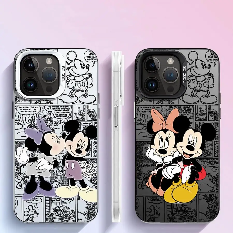 Disney Minnie LOVE Case for OPPO A98 A76 A78 A74 A94 A58 A57 2022 A55 A17k A15 Reno 7Pro 7Z 8T 10Pro 7 Cover Soft