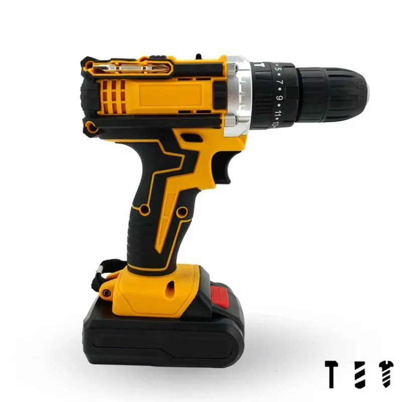 10mm Wireless Cordless Impact Drill Set 35N.m 12V/21V Mini  Tool for DIY Portable Electric Power Source