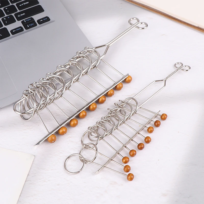 Nine Links Metal Wire Puzzle Mind Brain Toy Disentanglement Iron Link Unlock Interlock Game Luban Lock Educational Toy Game