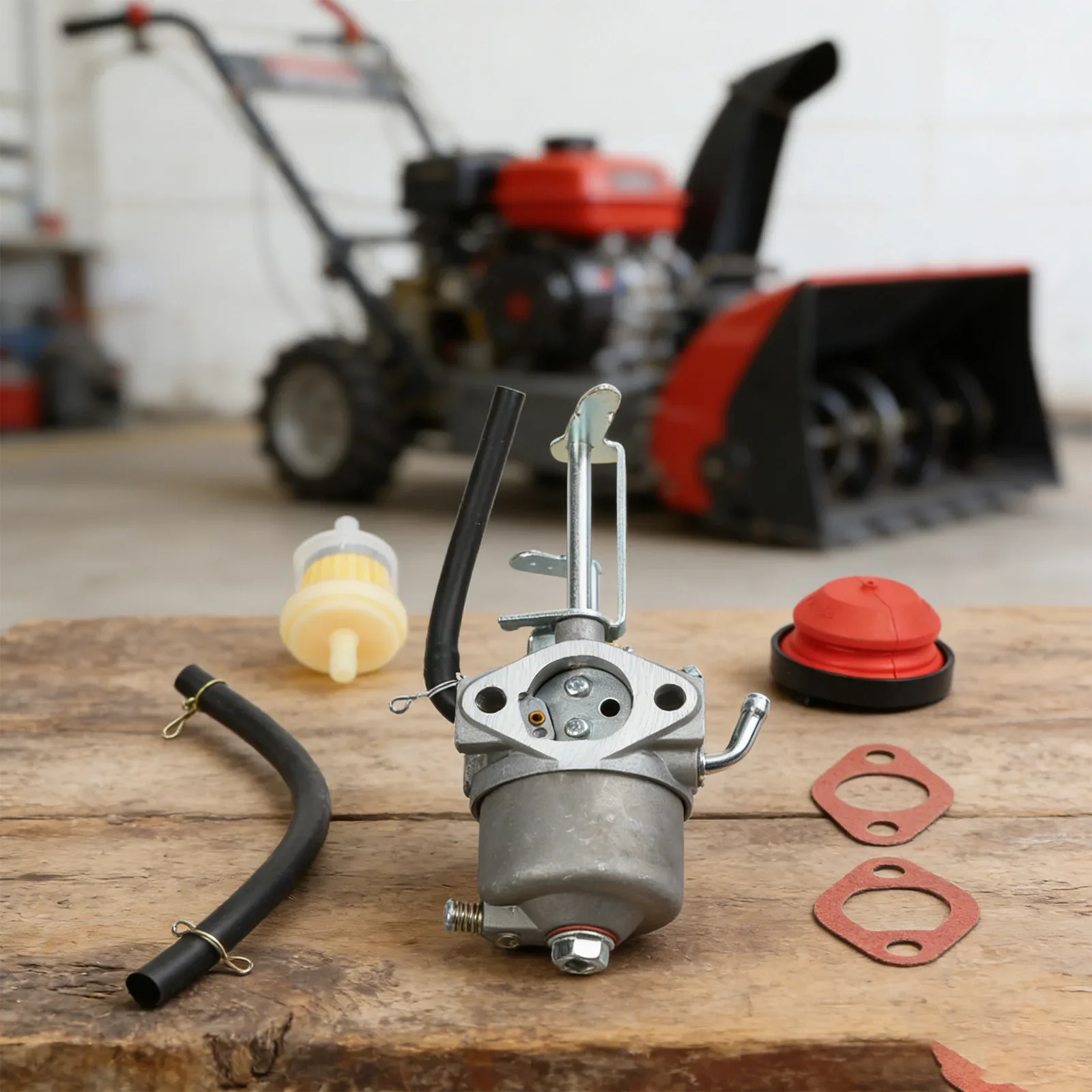 Power Clear Parts Carburetor 119-1980 Includes 2 Gaskets Includes Oil Bubble Carburetor For Snowblower Carburetor