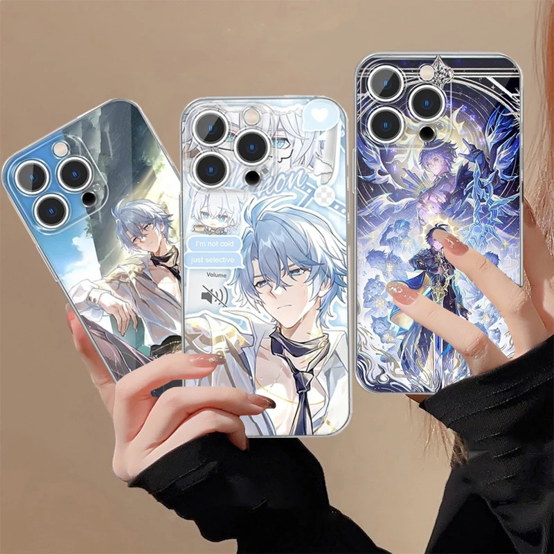 Casing Honkai Star Rail Phainon untuk Vivo Y16 Y03 Y17S Y19S Y04 Y03 Y29 Y100 Y17 Y20 Y15 Y27 Y28 Y35 Y36 Y02 Y22S Sampul Bening Lembut