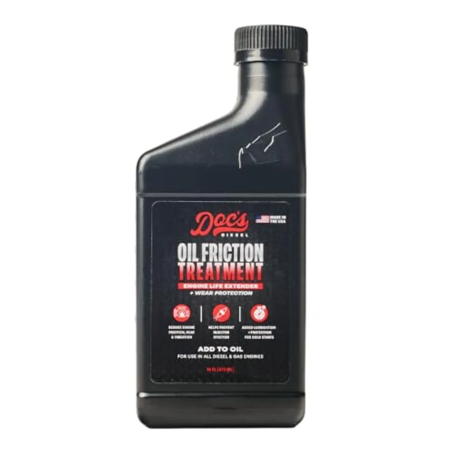 

Присадка для моторного масла Oil Friction Treatment для бензиновых и дизельных двигателей: снижает износ, шум и вибрацию, повышает топливную экономичность и
