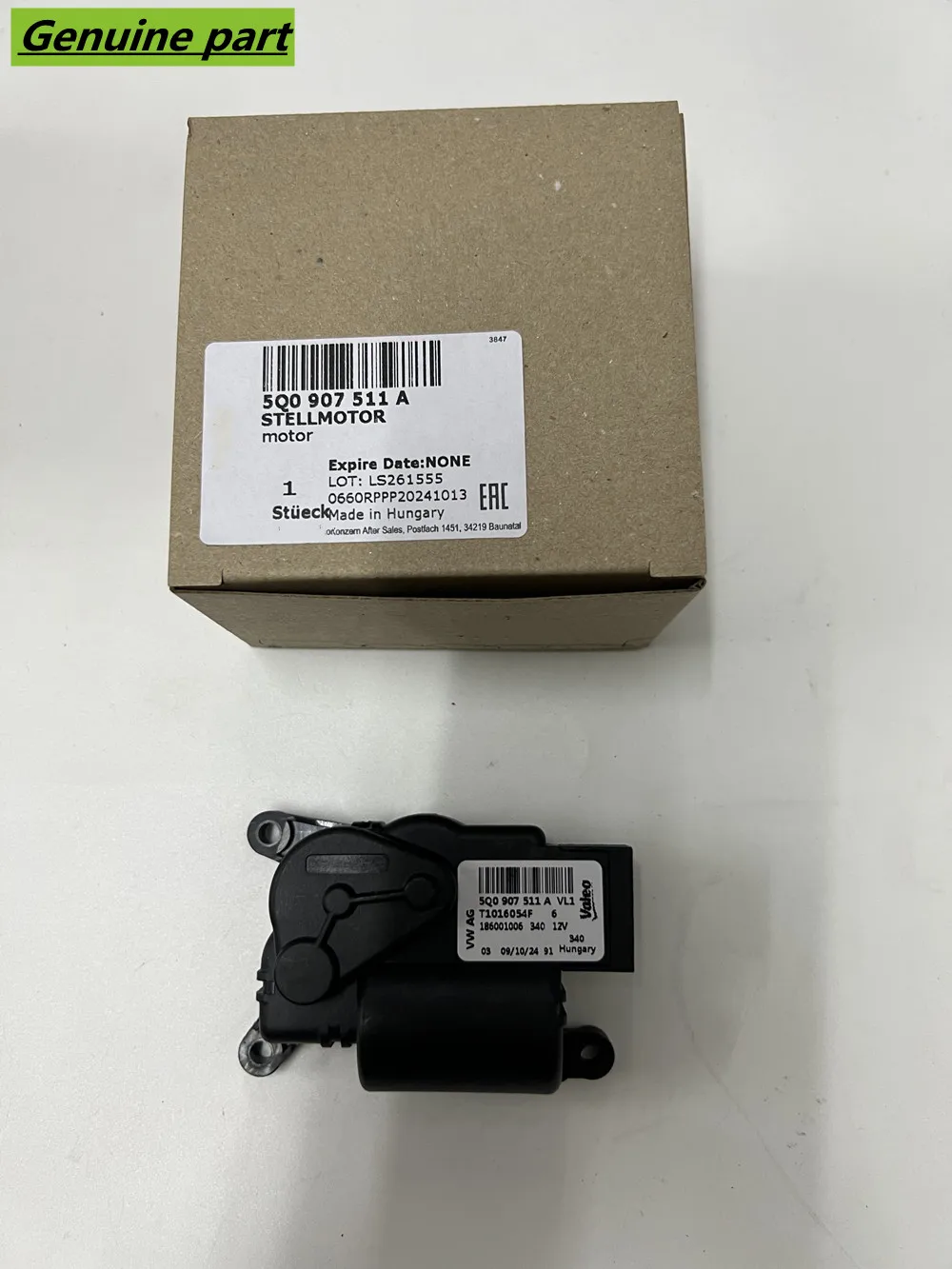 

Комплект премиум-класса OEM 5Q0907511A 5-контактный привод SOLENOID MOTOR CONTROL HEATER FLAP для AUDI A3 S3 TT MK3 8V 2013-2019 Volkswagen SKODA