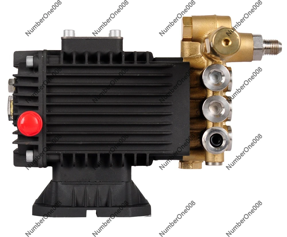 High Pressure Car Washer Pump Head, Clear Plunger Shut Down Pump Head for Pressure Washer, Small Flow Fog Spray Accessory