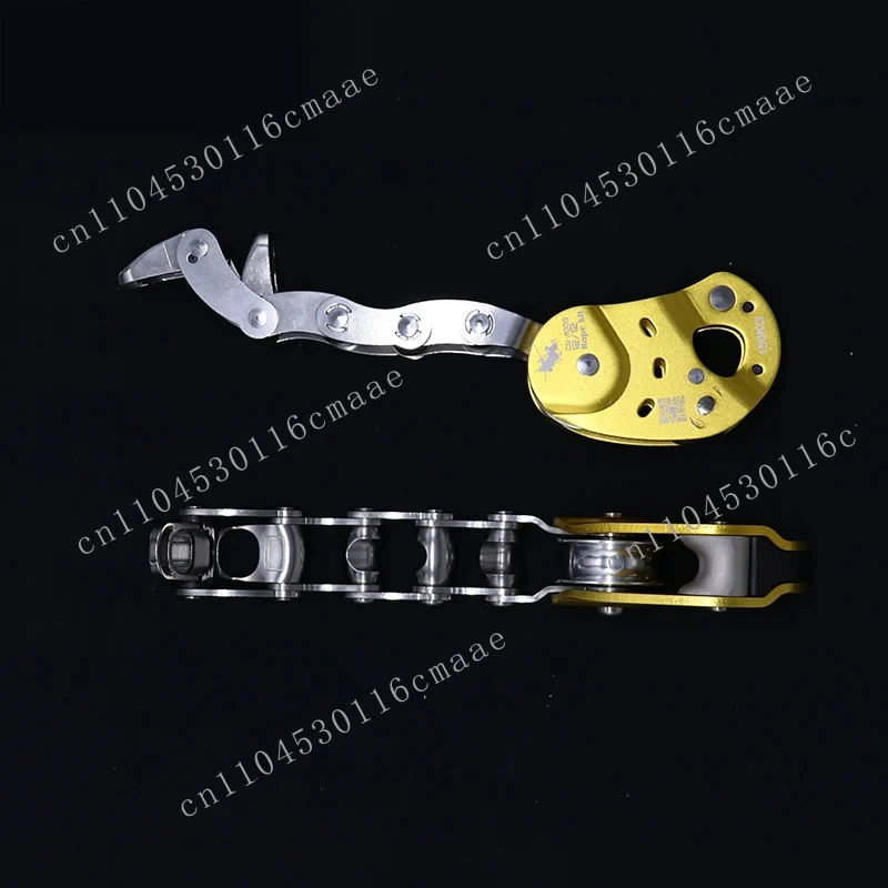 Arborist انتزاع رفع بكرة العمل ارتفاع السلامة تزوير فهم أداة في الهواء الطلق استكشاف حبل متسلق رابيلينج بيلاي الصاعد