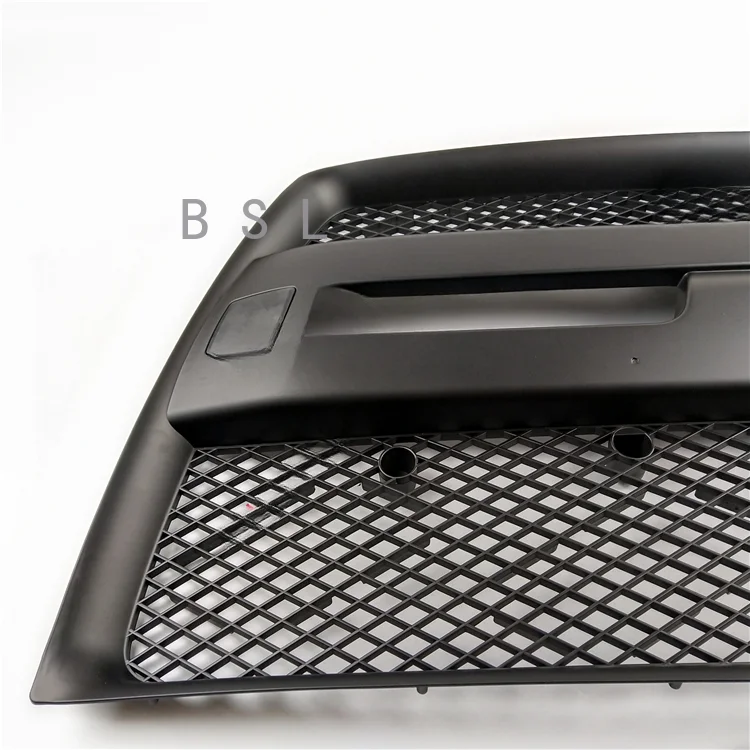 For Mitsubishi Lancer & Sportback EVO10 Bumper Radiator Grille Black Chrome Border 2008-2010