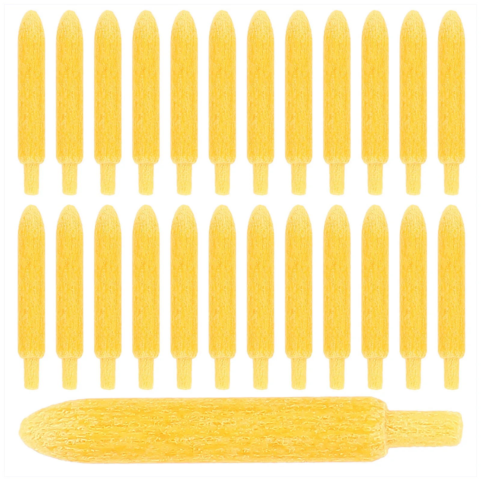 60Pcs Replacement Paint Marker Nibs Pen Refills Points Extended 29.6Mm Tail Design High Grade Durable Paint Marker Supplies