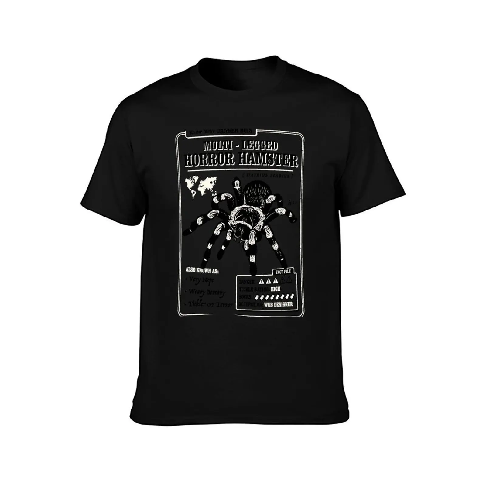 Multi-Legged Horror Hamster T-Shirt Sweat Absorbing Sports Tee Shirt