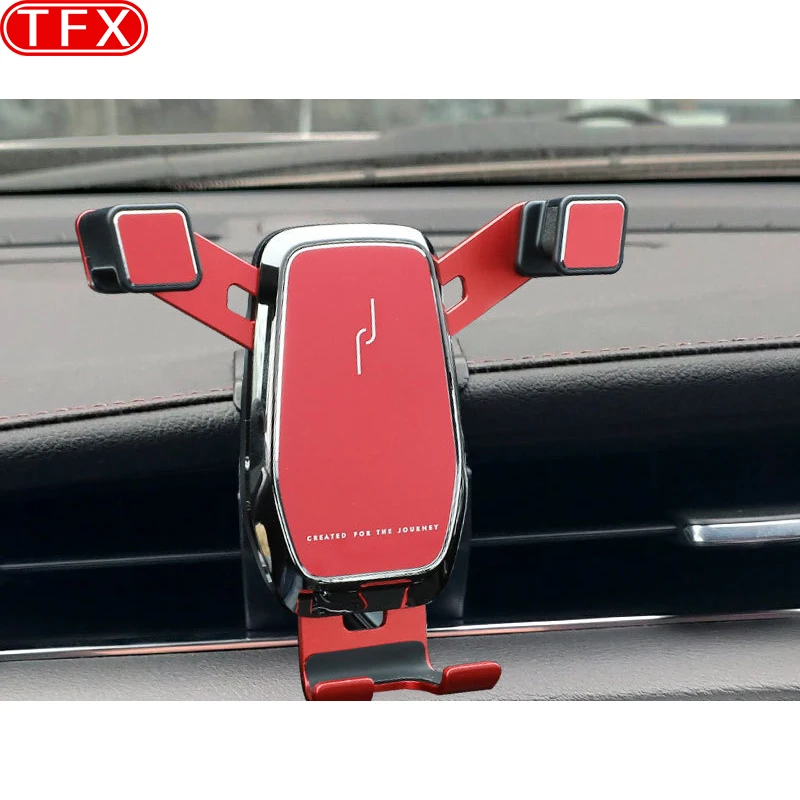 

For Cadillac XT4 2018-2021 Car Styling Mobile Phone Holder Air Vent Mount Gravity Bracket Stand Auto Modified Accessories