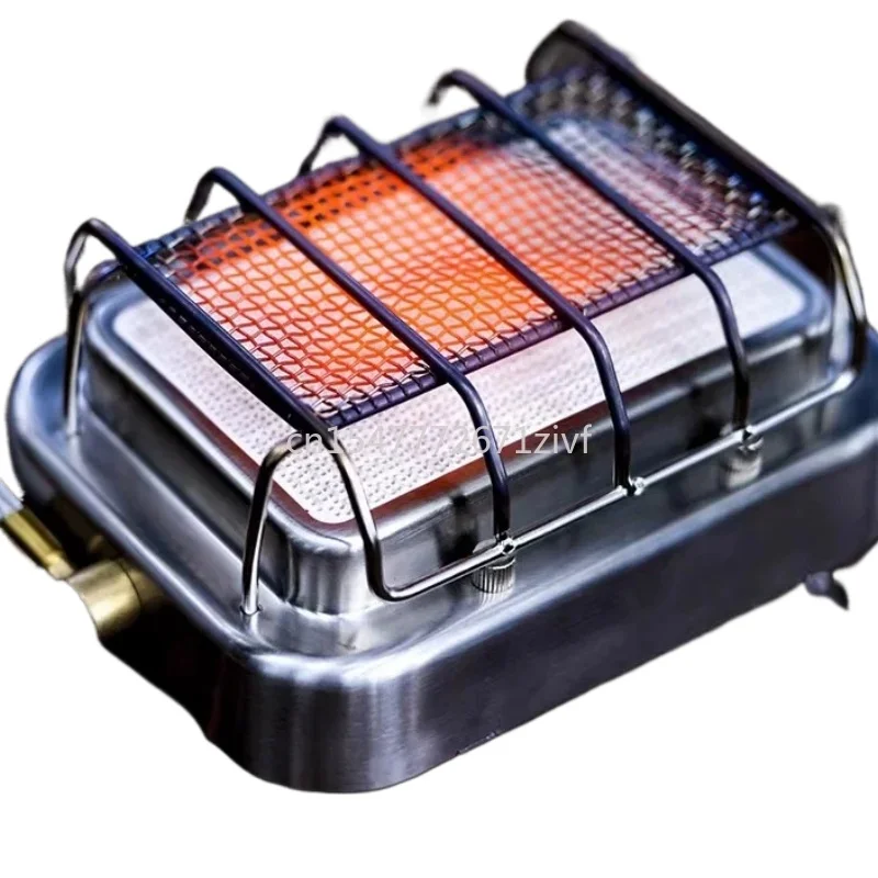 

Outdoor 304 Multi-functional Camping Gas Burner Portable Gas Heater 1800 Watts