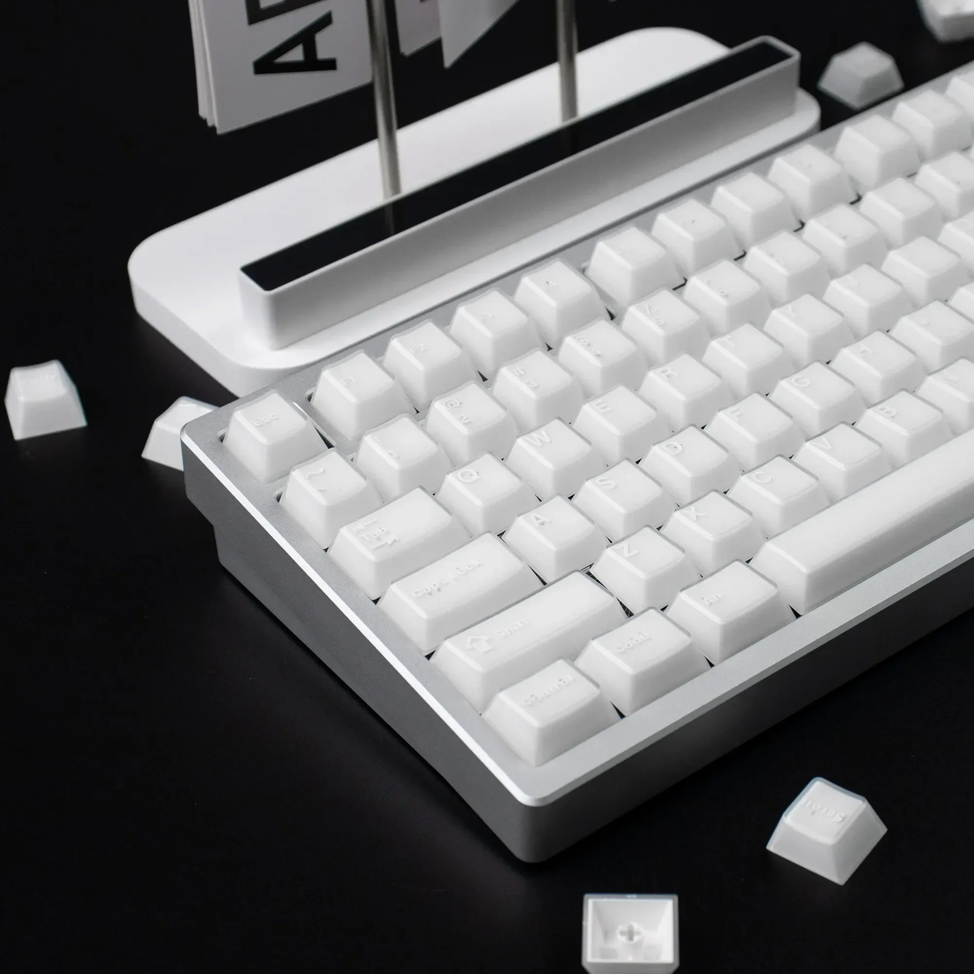 Semi-transparent keycap ABS two-color molding original wireless mechanical keyboard