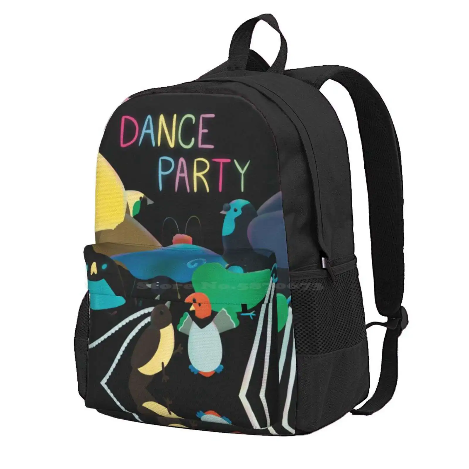 Dance Party Paradise Hot Sale Schoolbag Backpack Fashion Bags Party Superb Bird Of Paradise King Of Saxony Bird Of Paradise