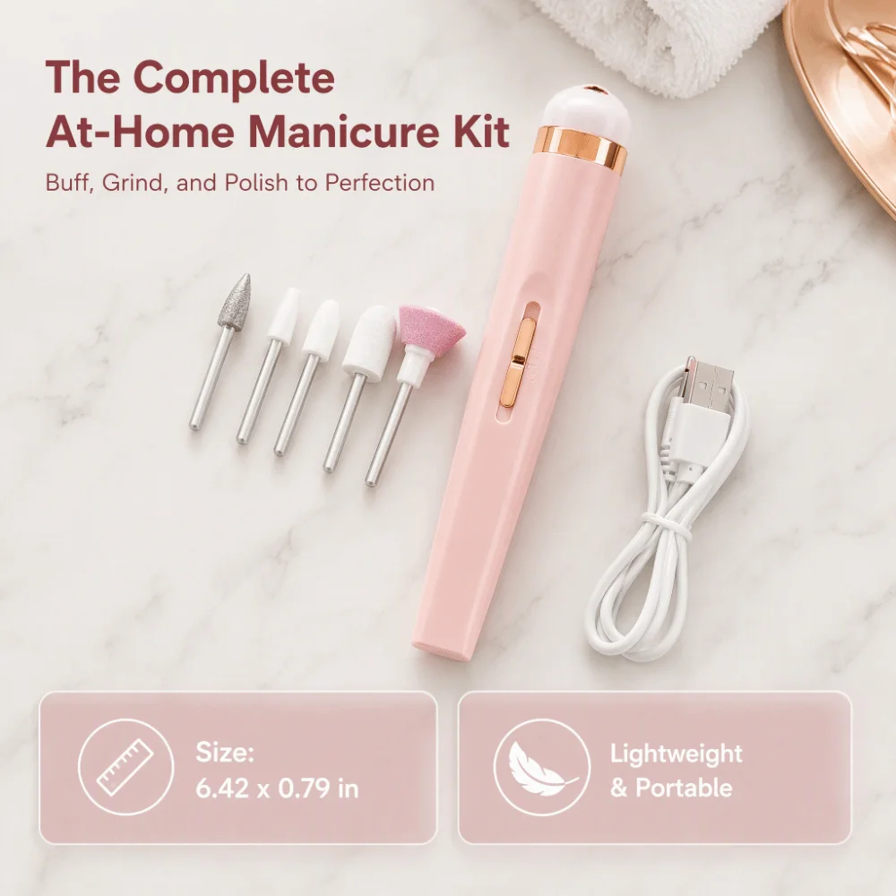 Durable Electric Foot File Handheld Callus Remover Foot Grinder Foot Care