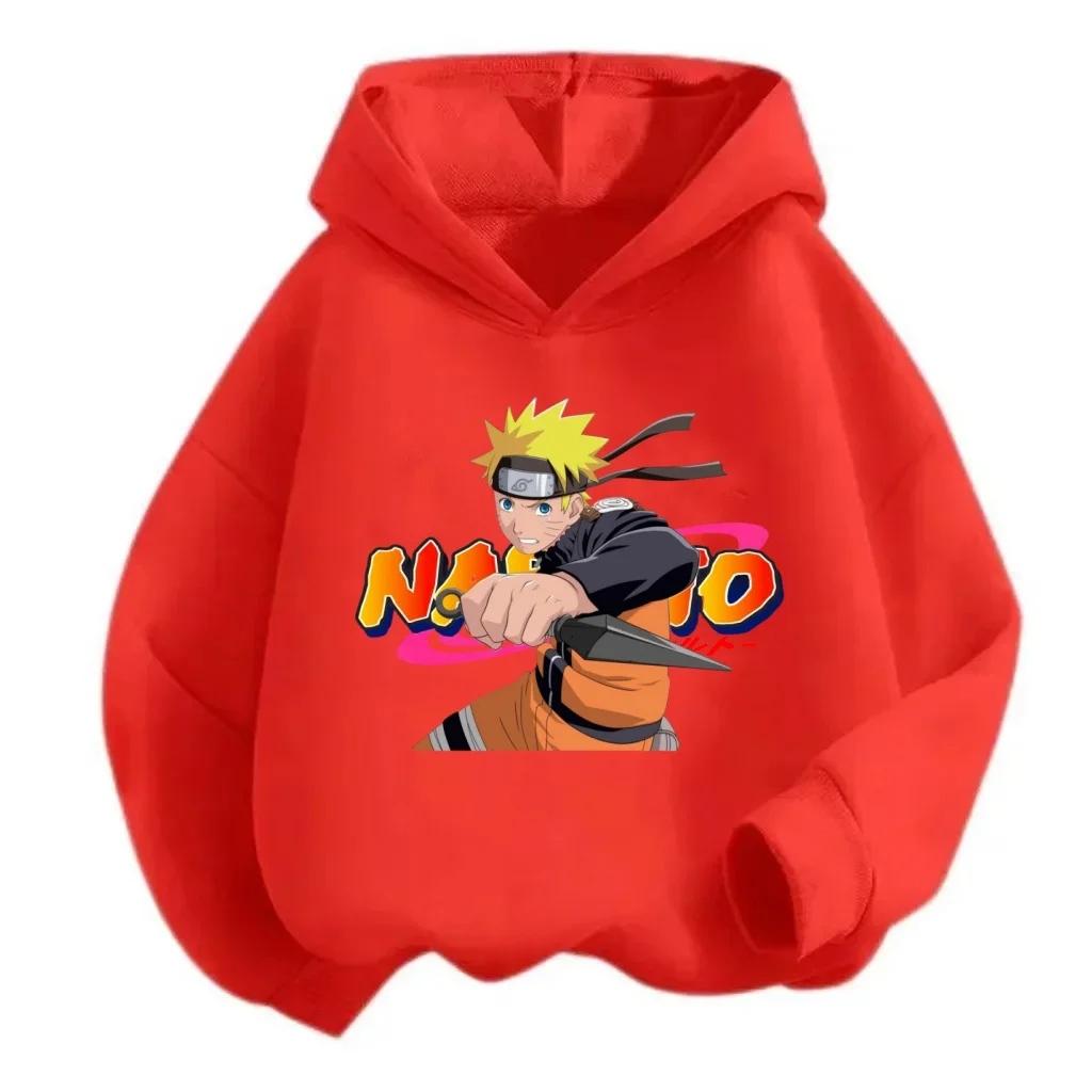 

The Public Hoodie Handsome Cartoon Naruto Printed 2025 New Tops Casual Comfort Fashion Trend Versatile Sweatshirt Trendy sportsw