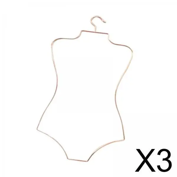 3x Bikini Swimsuit Hanger Boys Girls Dress Holder Clothes Hanger for Bedroom