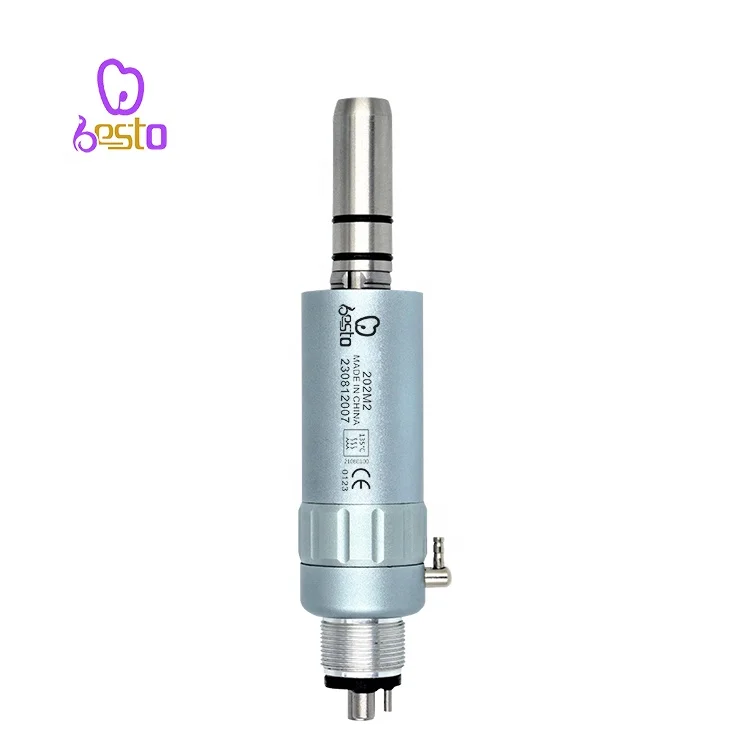 Besto den tal 4 Hole Air Motor Stainless Steel Micromotor Portable External Water Spray Air-motor for Low Speed Handpiece