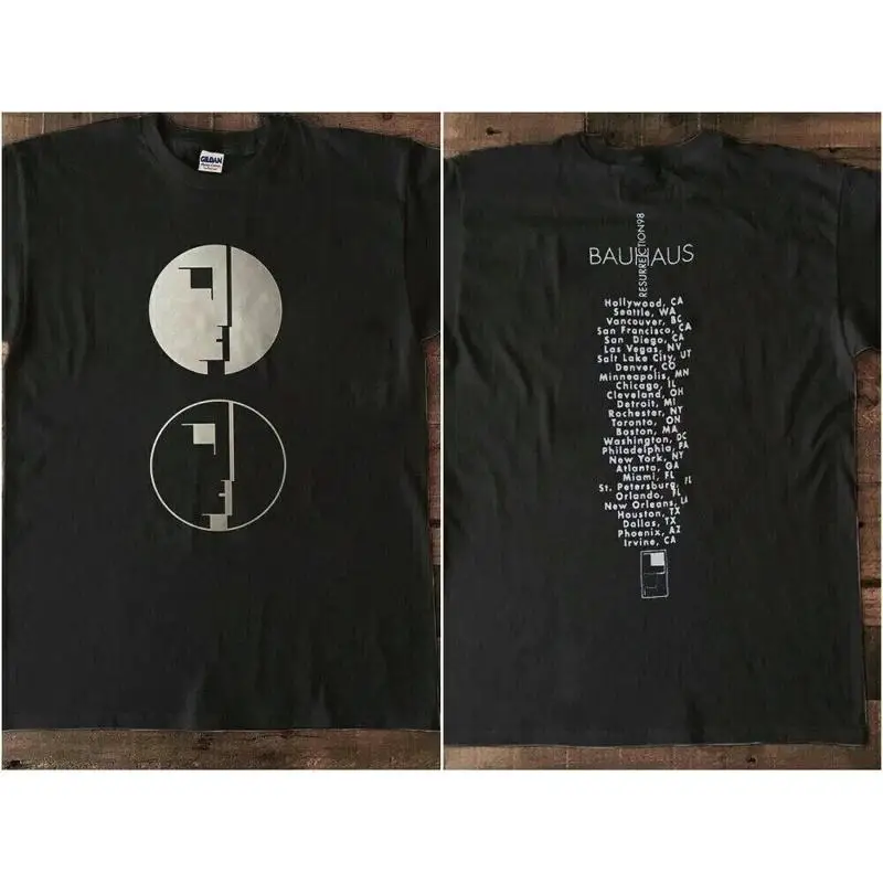 vintage 1998 bauhaus tour de résurrection t-shirt Cadeau pour les fans toutes tailles S-4XL