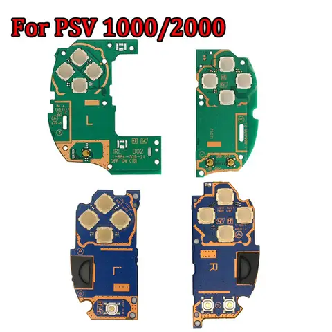 Sony PlayStation VITA PSV 1000/2000 콘솔 키패드 교체 용 원래 느낌 왼쪽 오른쪽 시작 선택 회로 버튼 보드