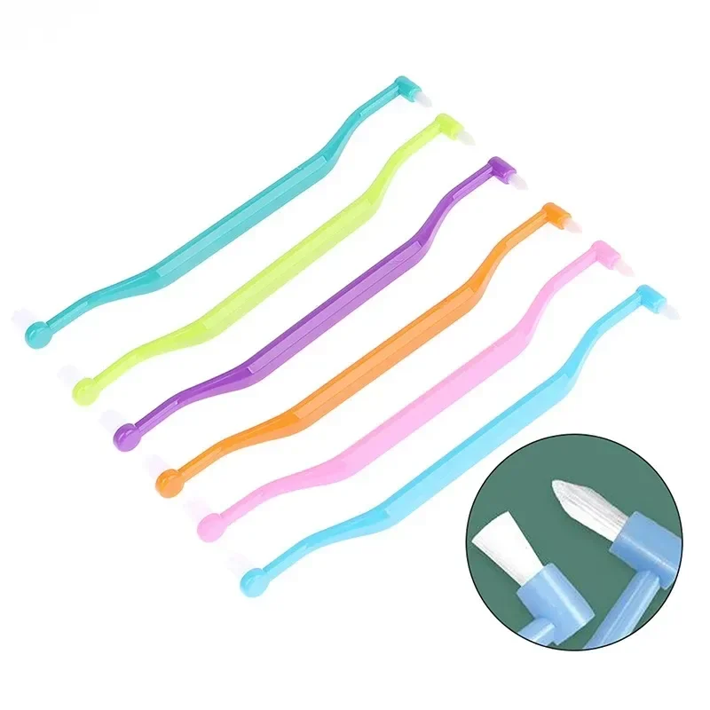 

Soft Bristle Double Head Dental Orthodontic Toothbrush Fissure Wisdom Tooth Brush Interdental Brushes Oral Clean