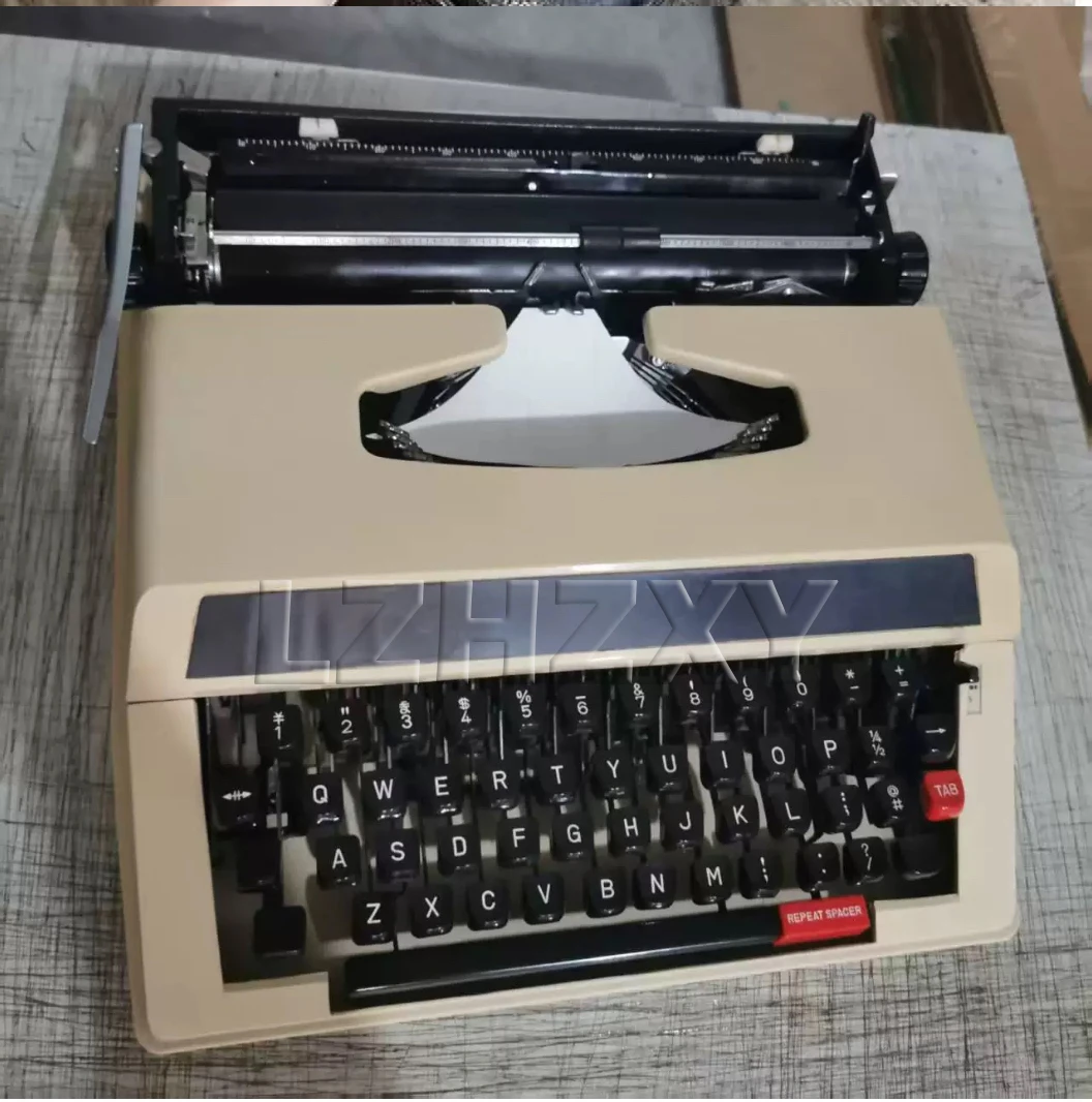 Working Retro Mechanical Typewriter literary Gifts Mechanical keyboard Small Exq