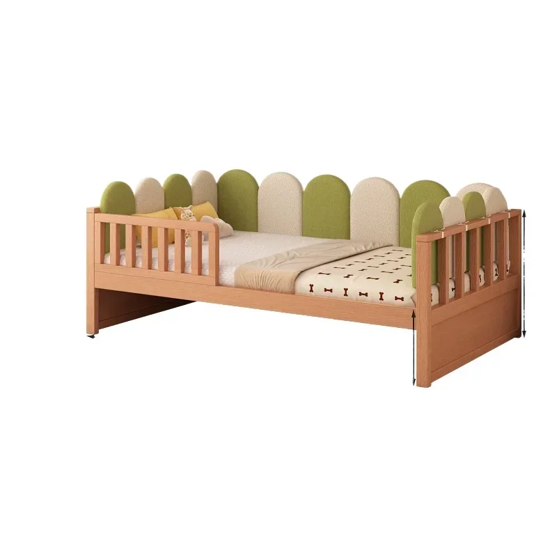 A Storage Children Bed Brown Unique Wooden Frame Children Bed Camping Modern Japanese Lit Cabane Enfant Furniture Home