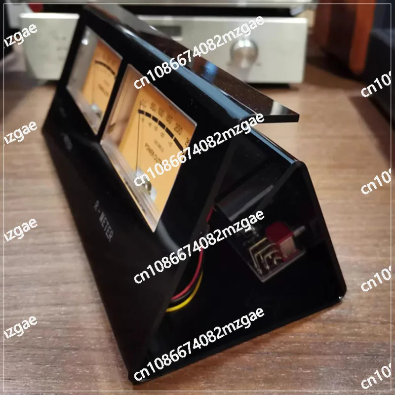 Audio Level DB Meter Finished VU Meter DB Panel Display2-Way Amplifier Speaker Audio Music Orange Light High-Precision VU Meter