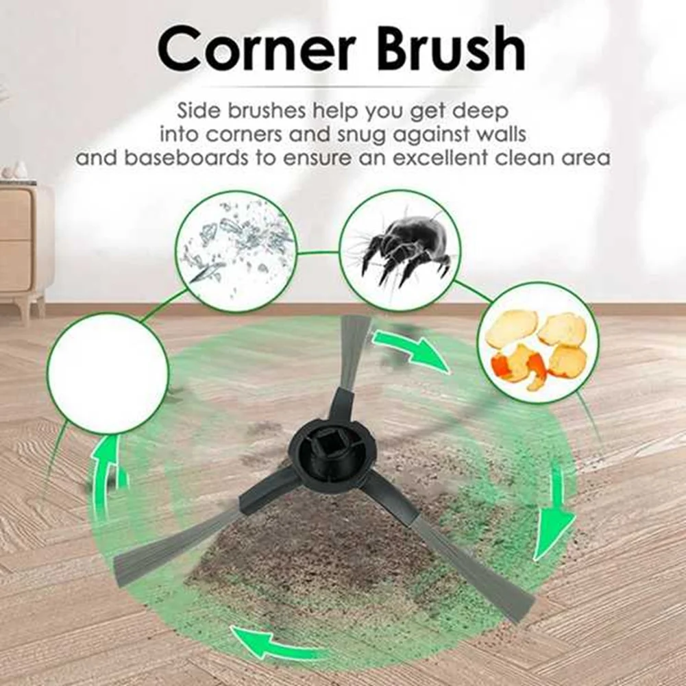 Gen Basic 13PCS For Dreame Mova G30 Pro/ G30/ G20 MASTER Robot Vacuum Cleaner Replaceable Parts Main Side Brush Filter Dust Bag