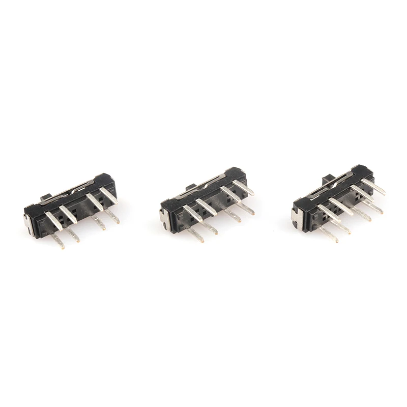 10PCS MSS23D18 toggle switch side slide switches MSS-23D18 8PIN 2P3T DPTT MSS-23D19 handle 2mm 3mm 4mm DIP SMD