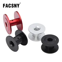 Aluminum 25t Steering Gear Servo Winch Spool Wheel For 1/10 Rc Crawler SCX10 II TRX4 Capra VS4-10 LCG Chassis Rescue Tools