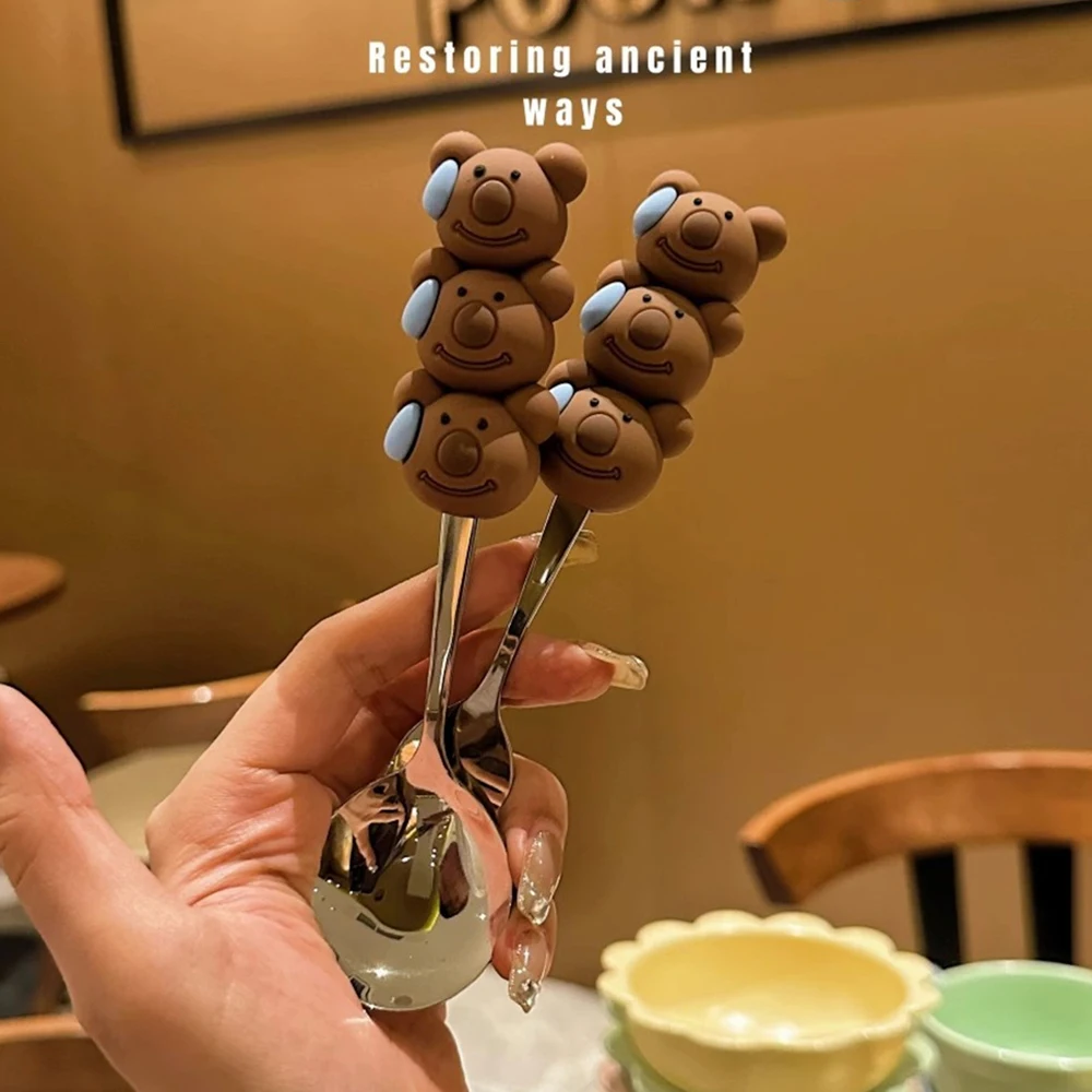 Stainless Steel Spoon Perfect For Christmas Parties Fun Way To Enjoy Dessert Full Of Popular Kitchen Tools High Quality