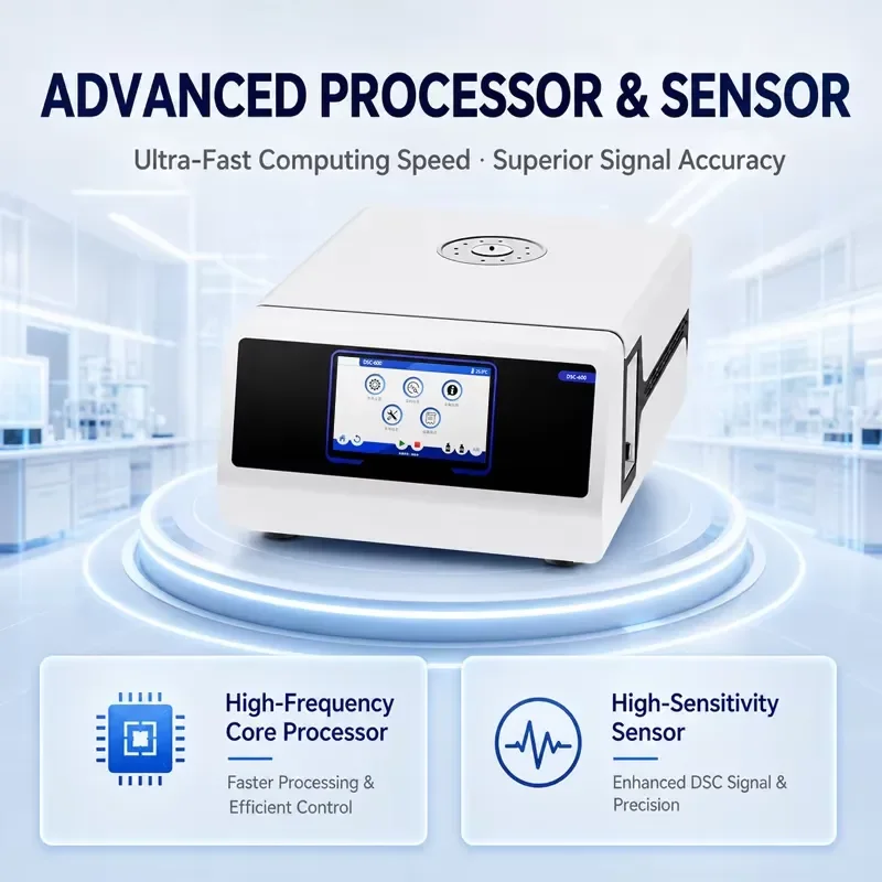 i High Quality 600C DSC Differential Scanning Calorimeter Tg Glass Transition Temperature Analyzer