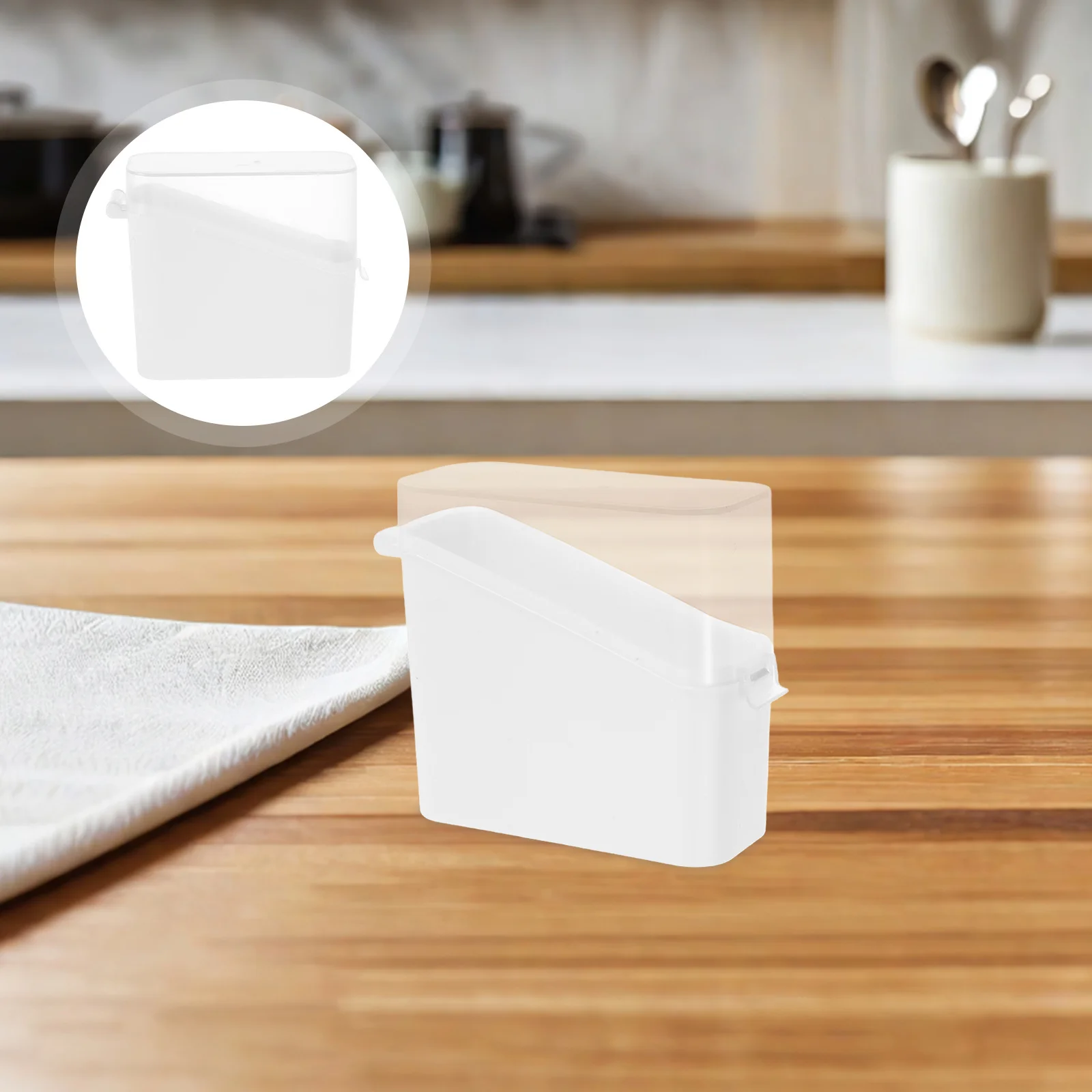 

2Pcs Cheese Storage Box Healthy Safe Material Cheese Slice Holder Kitchen Fridge Bacon Butter Preservation Containers Organizer