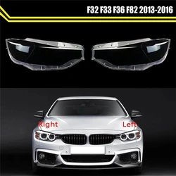 Car Headlight Lens Cover Headlamp Shell For BMW 4 Series M3 M4 F32 F33 F36 F80 425 428 430 440 2013-2017 Lampshade