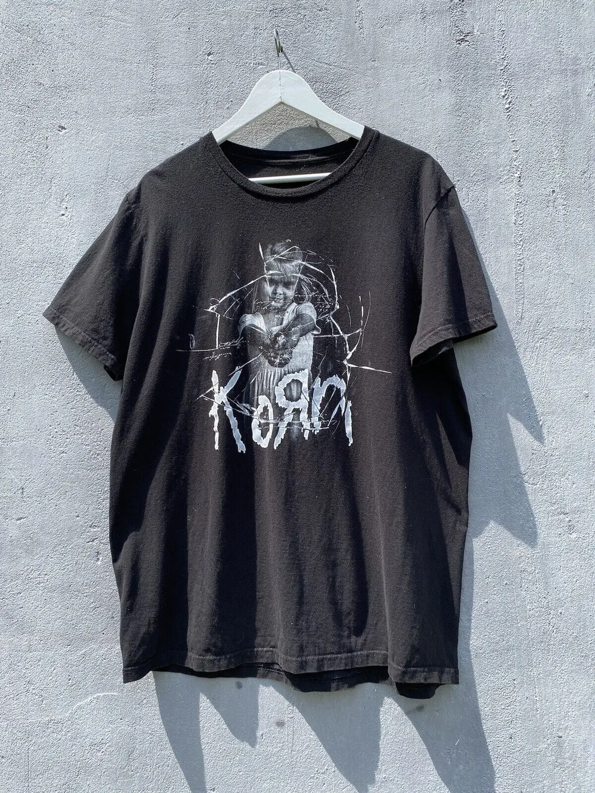 Vintage 2000s KORN Punk Metal Band T Shirt