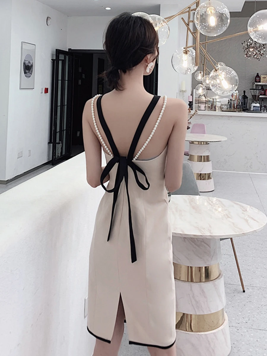 

Сексуальное облегающее платье с высокой талией, разрезом и дизайном без бретелек для вечерних мероприятий и свадеб. Платье-бальное с завязками.