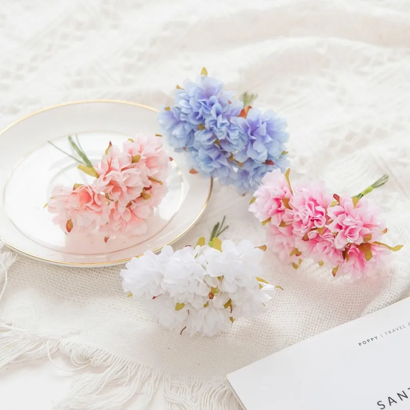 1/3 Stück künstliche Blumen aus Seide, Nelken, Heimvase, Dekoration, Outdoor, Garten, Valentinstag, Hochzeit, Brautparty, DIY, Foto-Requisiten