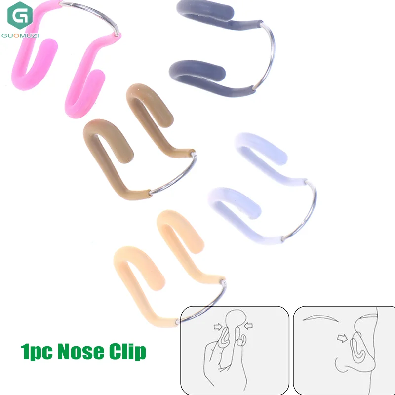

1 шт., зажим для носа, оборудование для дайвинга, прочный мягкий силиконовый зажим для носа из стальной проволоки для плавания, дайвинга, водные виды спорта, аксессуары для плавания