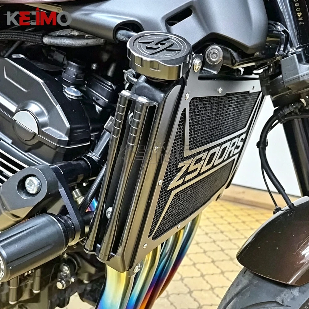 BLack CNC Aluminium FIT For Kawasaki Z900RS Performance Z900 RS Z 900 RS SE z900 Radiator Side Rod Set Protective Accessories