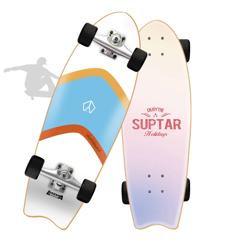 32 10inch Land Surfboard Surf Skate Skateboard Deck 7ly Custom Cruiser Skateboard