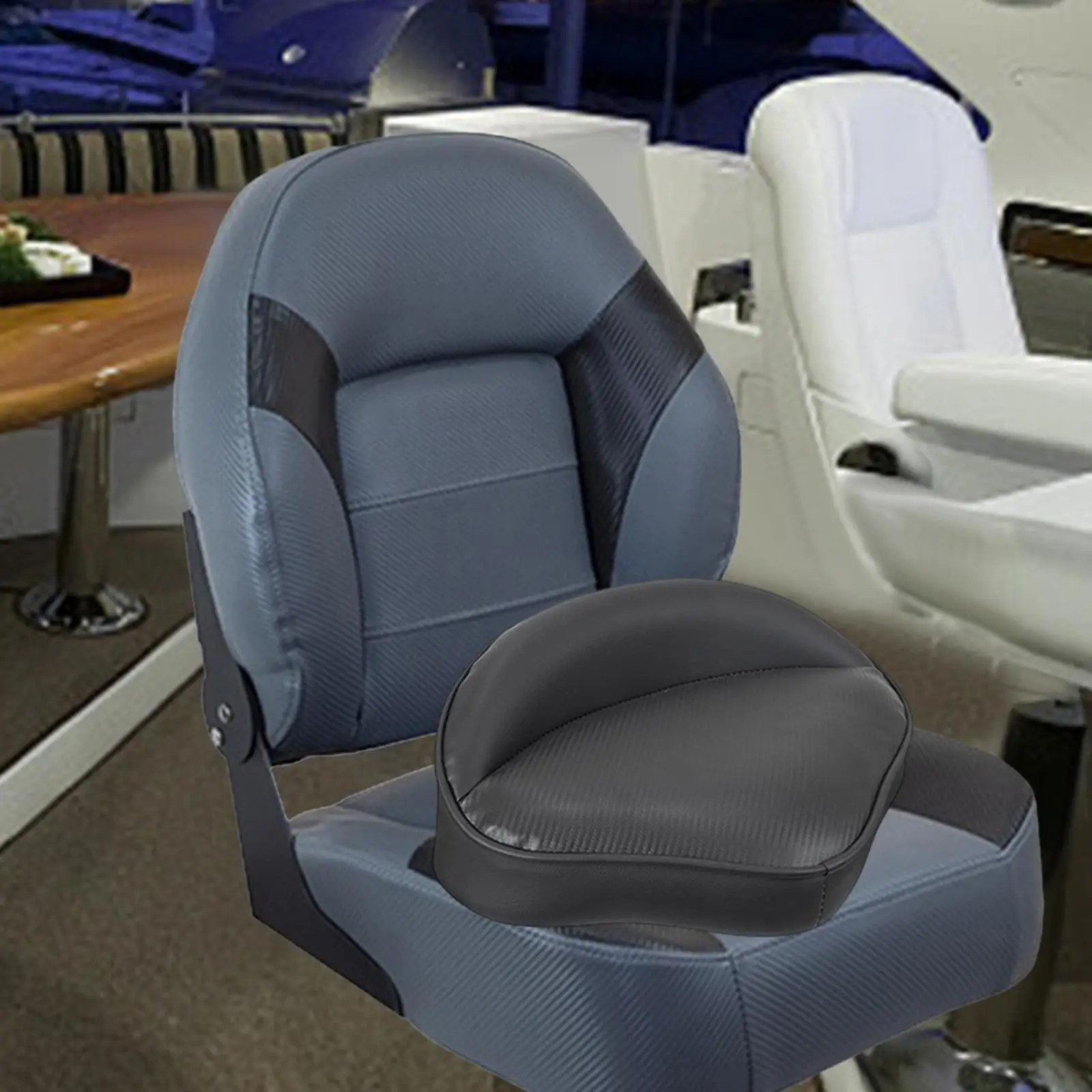 Boat Cabin Seating Soft Cushion Sun Protection Comfortable Captain Deck Seat