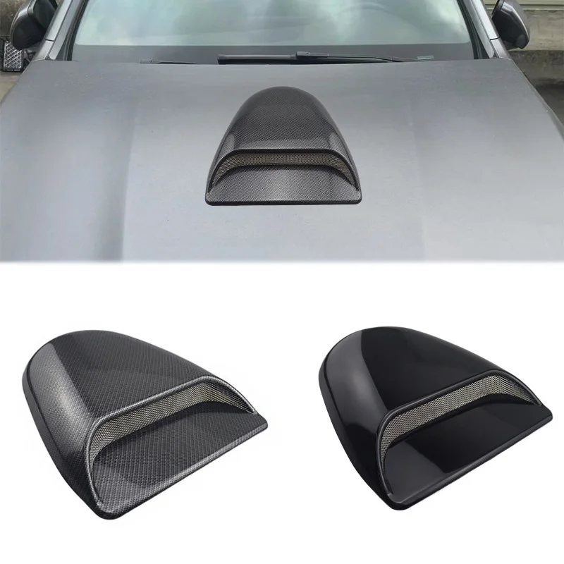 

Car paint black thick mesh hood air intake cover car decoration engine hood air outlet sticker
