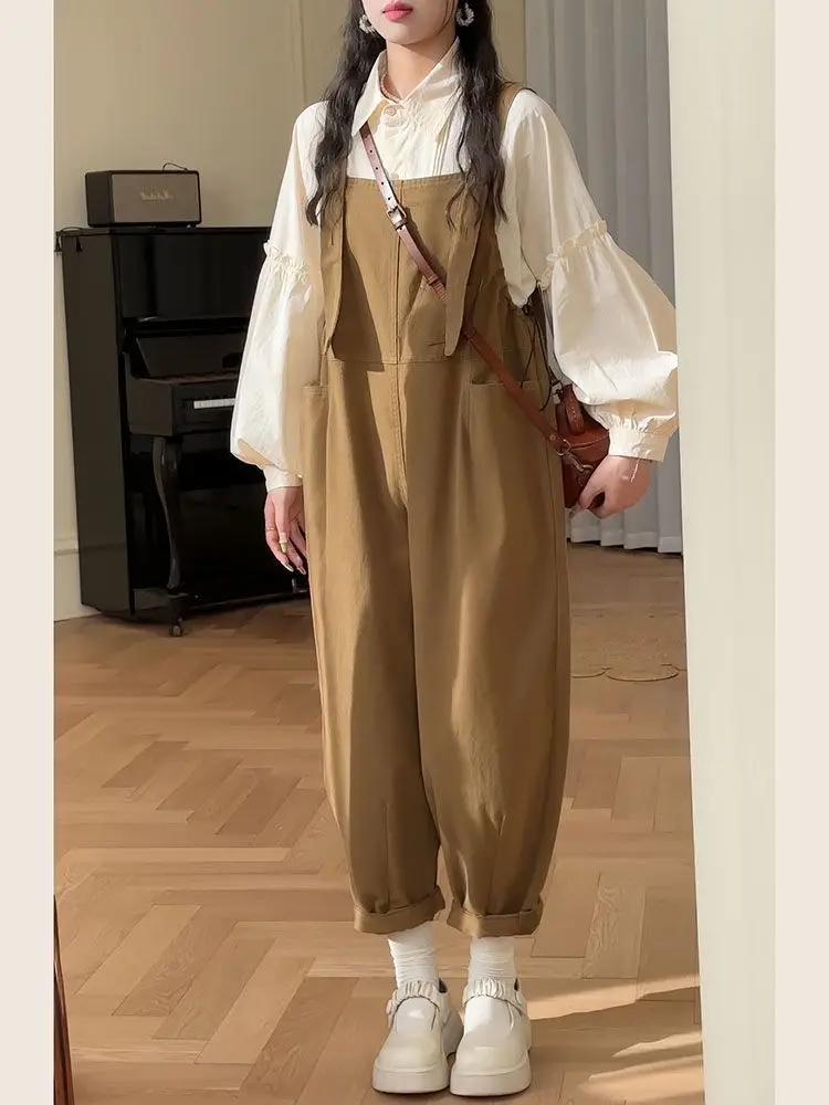 

Casual Summer Woman Jumpsuits Asymmetric Personality Bohemian Tassel Drawstring Blackgray Bottoms Femme Aesthetic Glam Popular