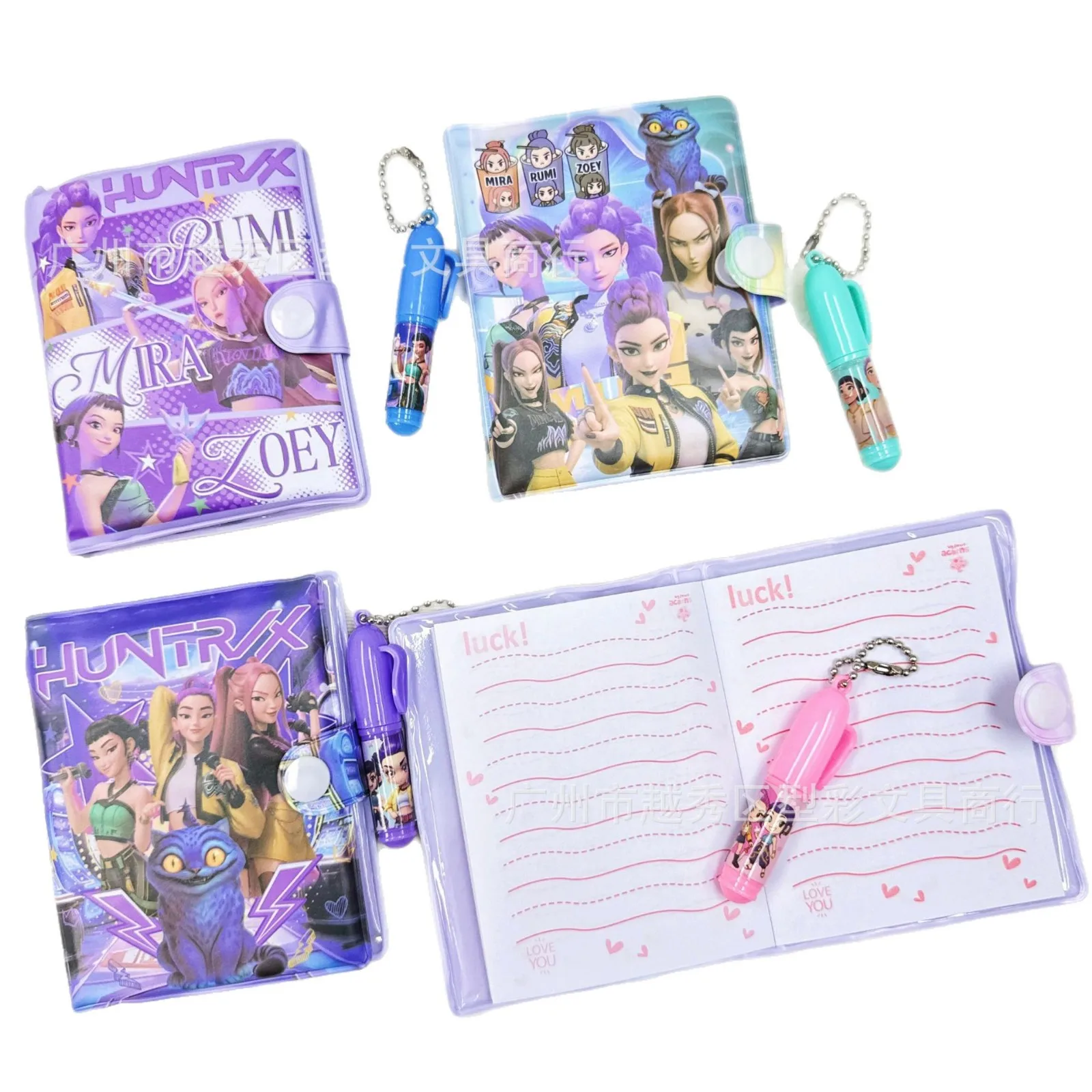 New Kids Notebook Cartoon Stationery Set Notebook With Ballpoint Pen Small Set Student Gift Stationery Kid Birthday Gifts