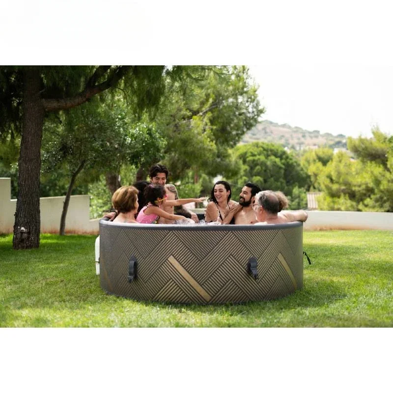 Indoor Hot Tube Portable Air Bubble Massage DWF Inflatable Hot Tub for 2 4 6 Person Outdoor Spa